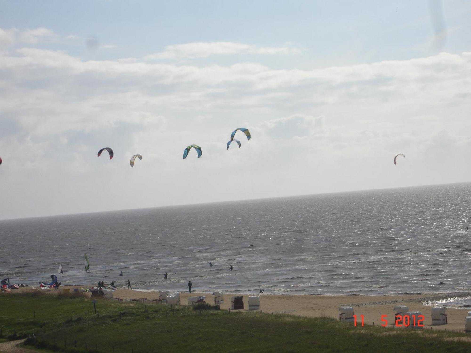 Appartamento Watten-Blick 1 Cuxhaven Esterno foto