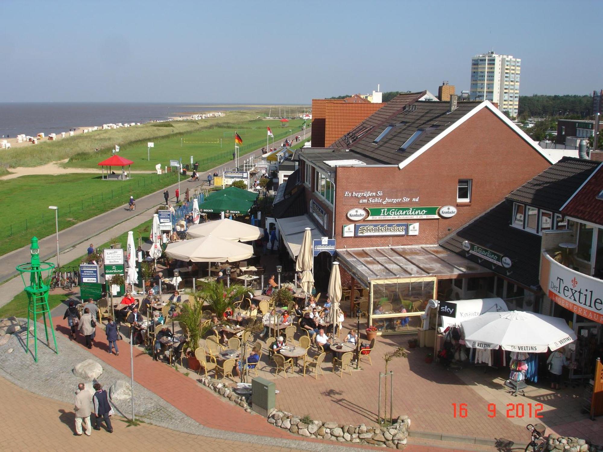 Appartamento Watten-Blick 1 Cuxhaven Esterno foto